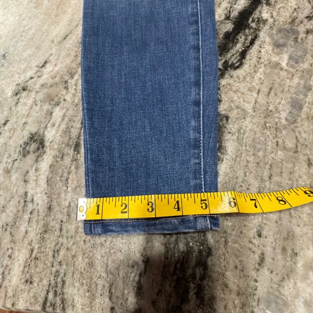 For Luv of Denim Jeans Womens 6‎ High Rise Skinny Blue Medium Wash Old Money 999